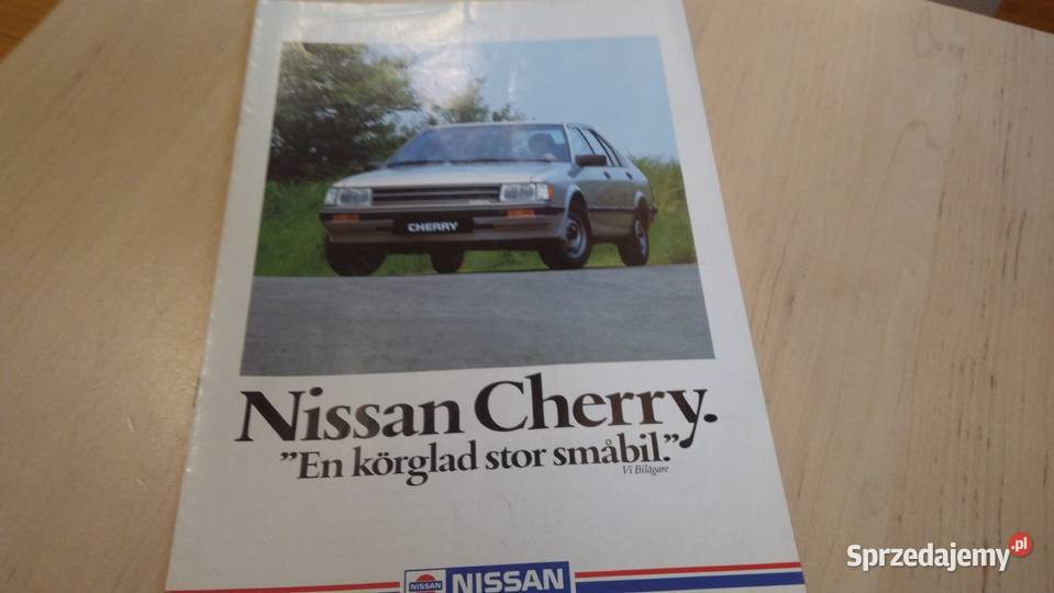 Nissan Cherry prospekt 1983 Pabianice
