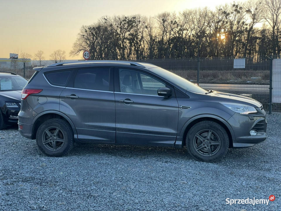 Ford Kuga 20 TDCI 163 4x4 2014r titanium Rok produkcji 2014 Motoryzacja Wojkowice