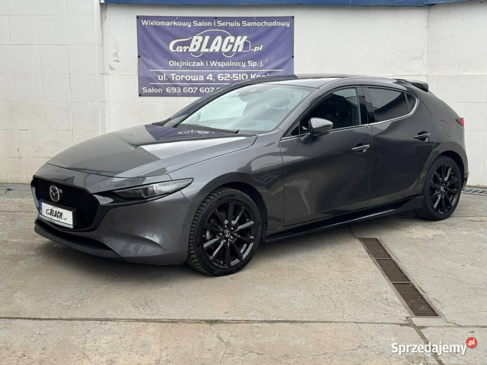 Mazda 3 Pisemna Gwarancja 12 miesięcy IV 2019 ogranicznik prędkości Konin