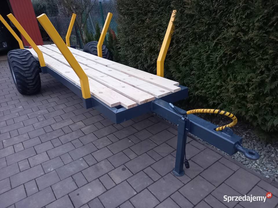 Przyczepa na drewno skrzyniopalety Gilowice sprzedam