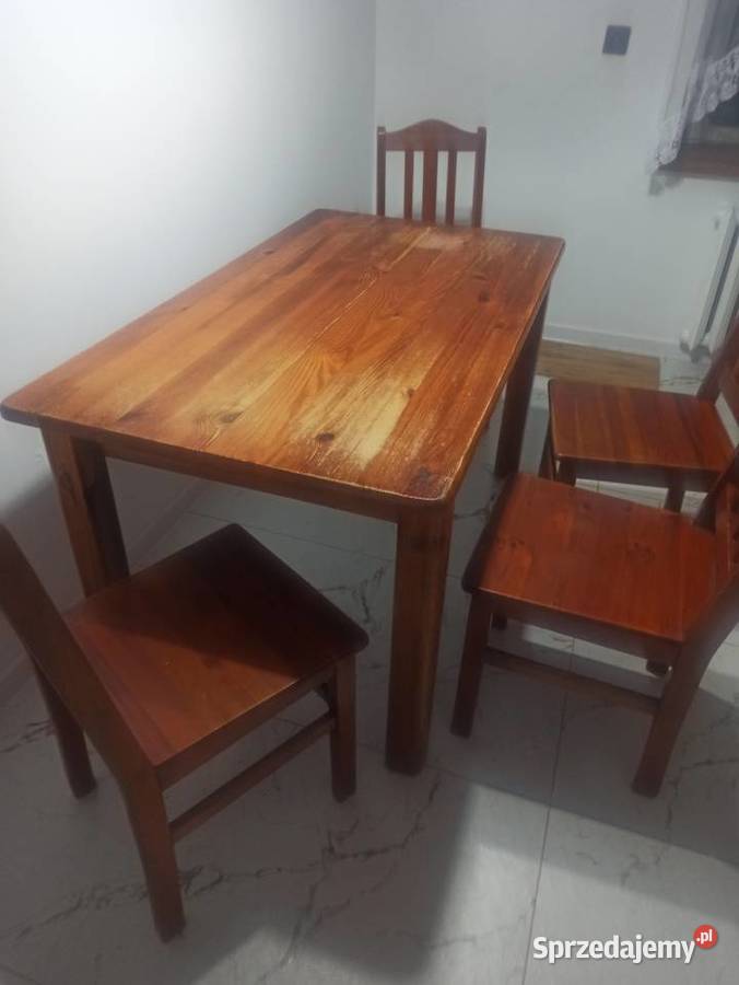 Stół kuchenny 6 krzeseł Pilica