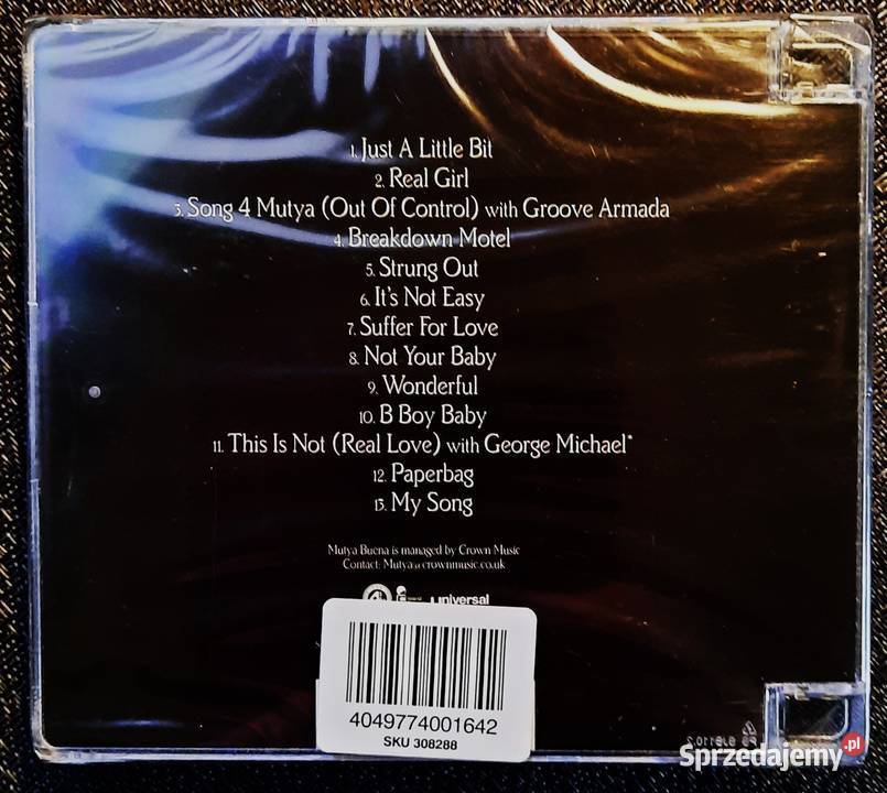 Fantastyczny Album MUTYA BUENA Album Real Life Katowice sprzedam