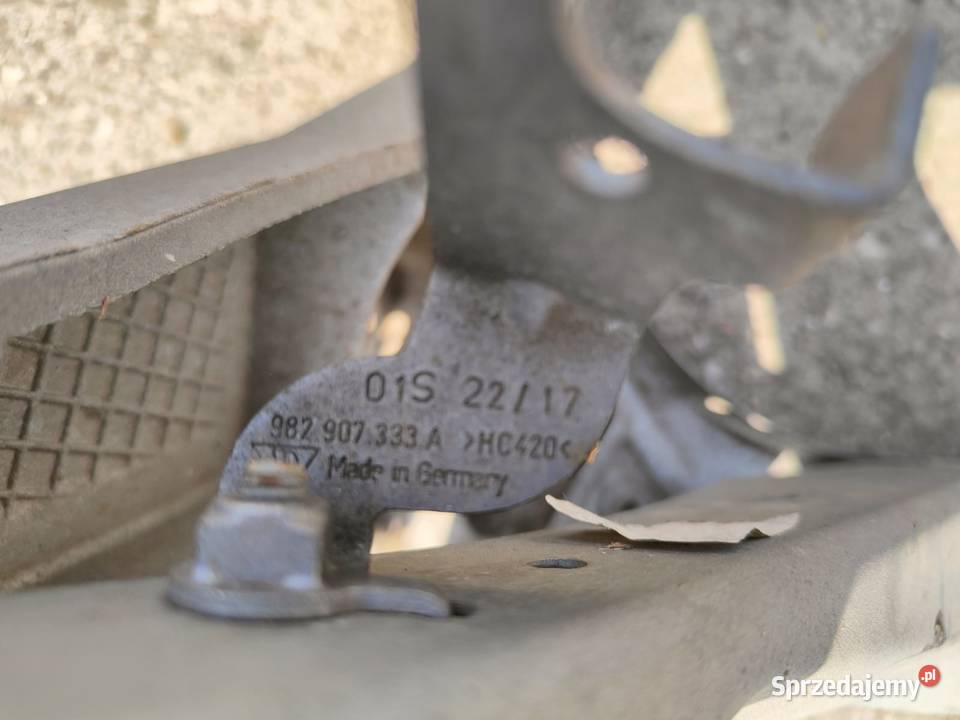 Wózek sanki tył Porsche 982 718 Cayman Boxster