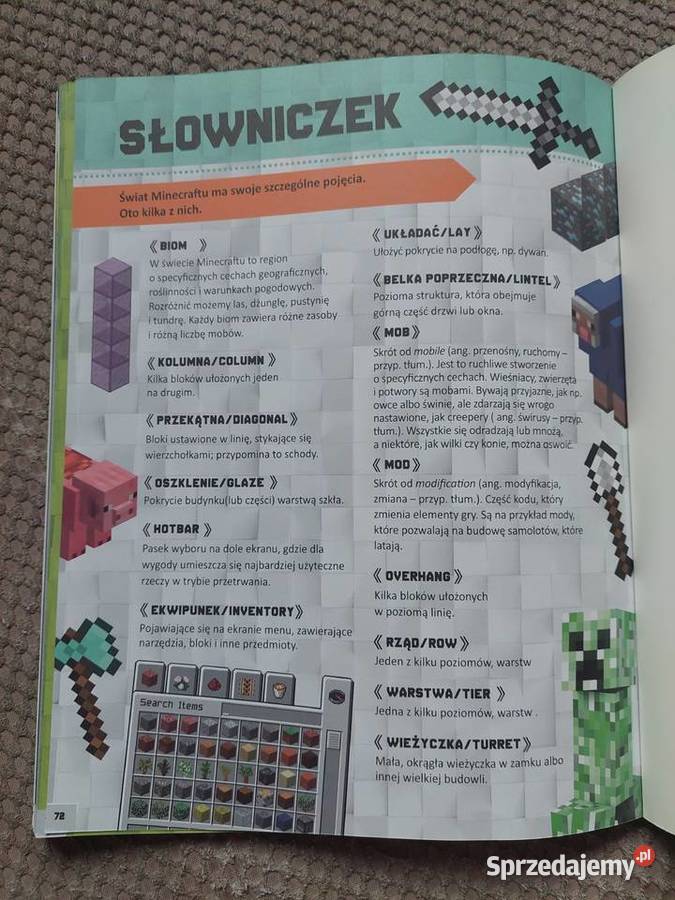 nowa MINECRAFT Niezbędnik mistrza budowlanego ISBN 9788327469380 małopolskie Kraków