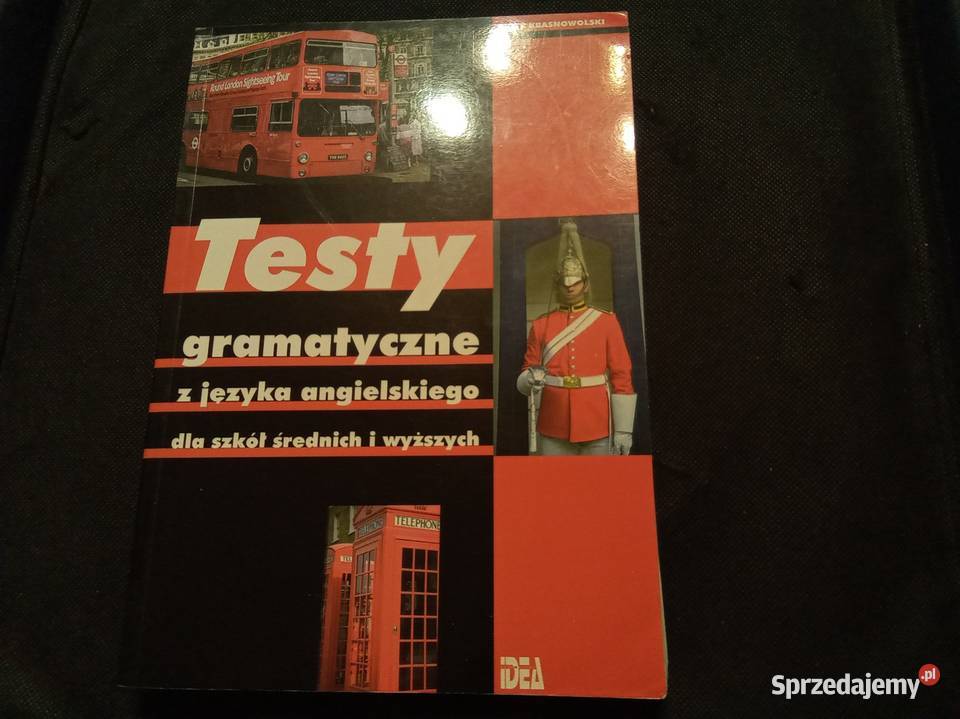 Testy gramatyczne z języka angielskiego szkół Książki do nauki języka obcego Warszawa