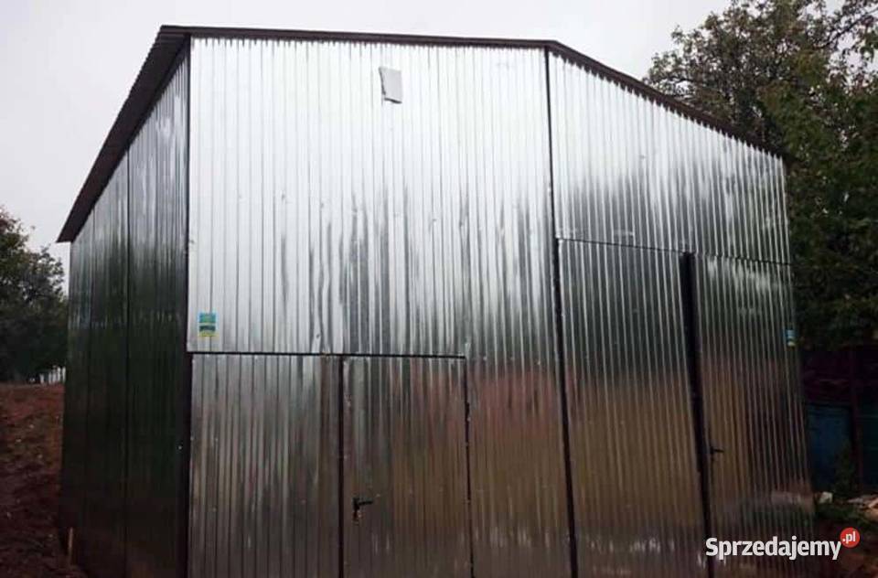Blaszana hala 96 m ocynkowana Kraków