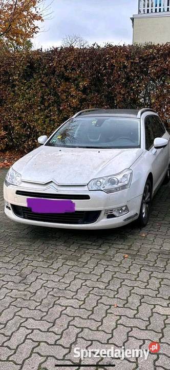 citroen c5 x7 listewka szyby biała perła Bogdaniec