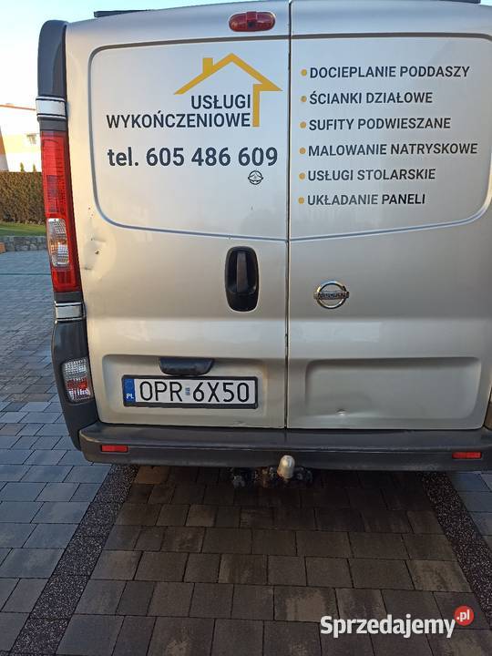 Nissan Prinastar 20 115 long Trafic Vivaro zarejestrowany w Polsce