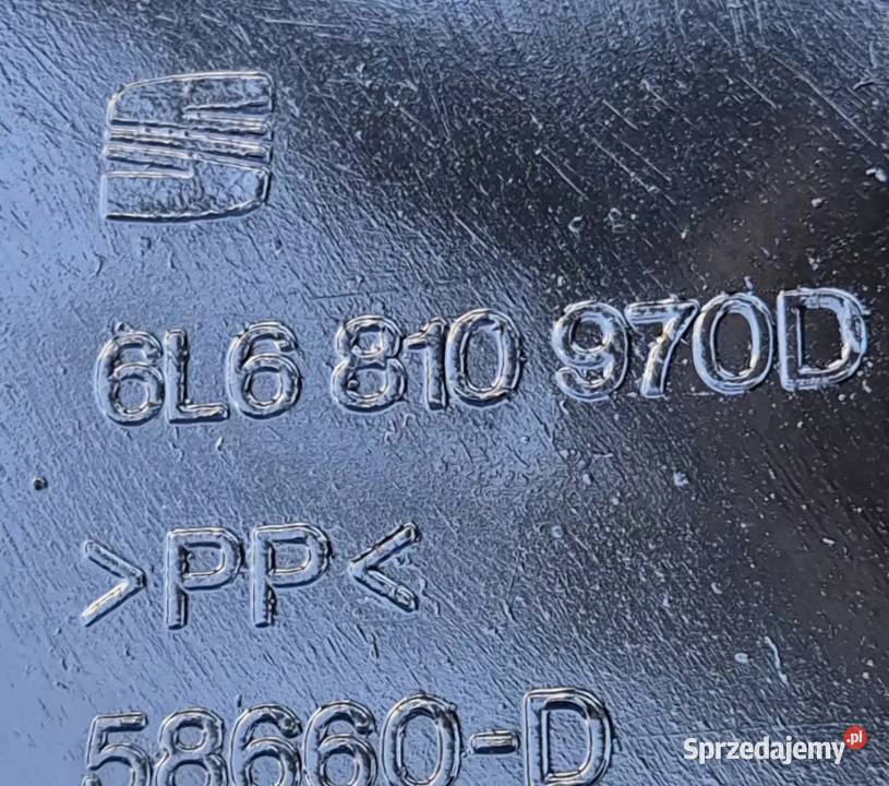 NADKOLE TYŁ LEWY PRAWY SEAT IBIZA III 6L6810969C Działoszyce