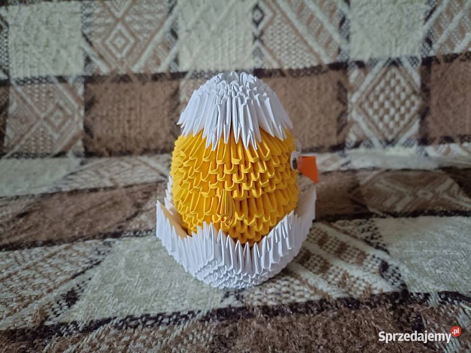 Kurczaczek w skorupce Origami Modułowe 3D Kwidzyn