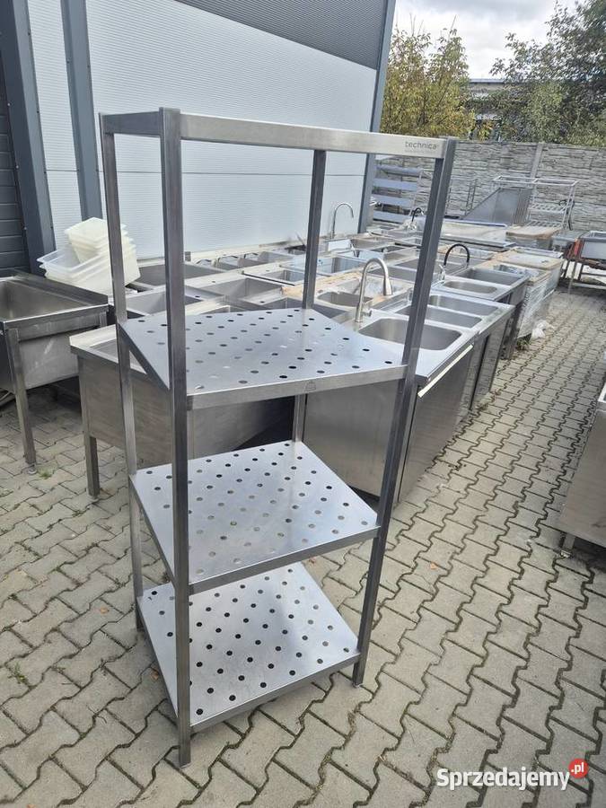 Regał Ociekowy Gastronomiczny Stal Nierdzewna 4 Ostrów Wielkopolski sprzedam