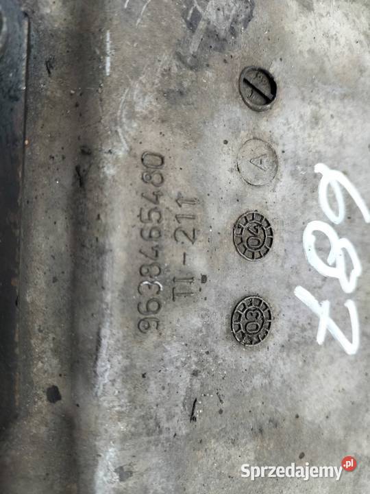MISKA OLEJOWA 9638465480 16 16V Peugeot 206 cc I świętokrzyskie