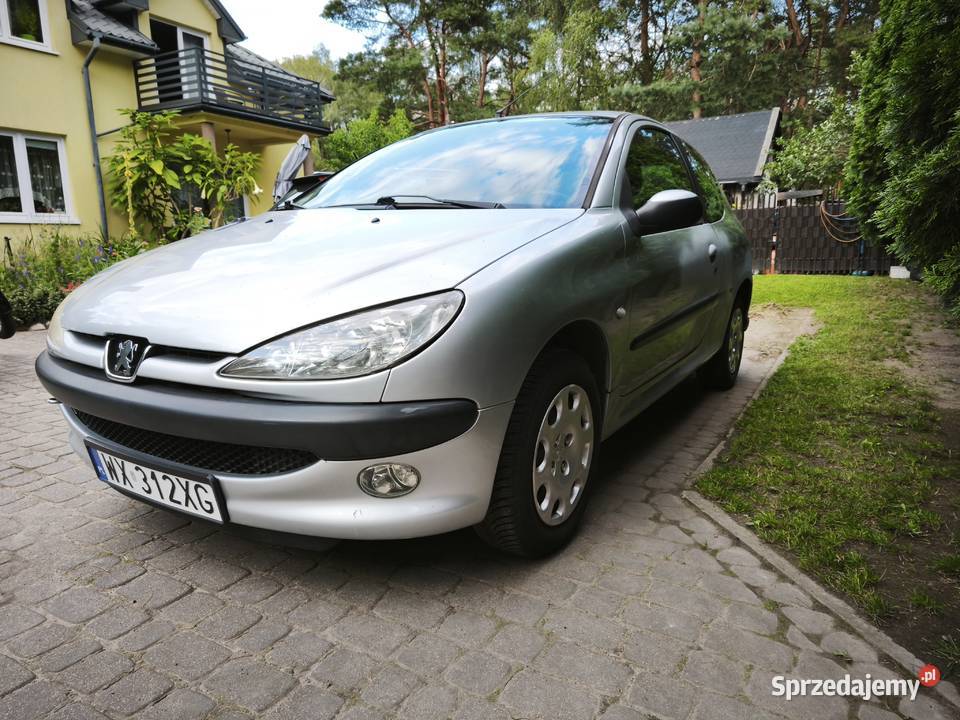 Peugeot 206 11 benzyna 2004r manualna Warszawa