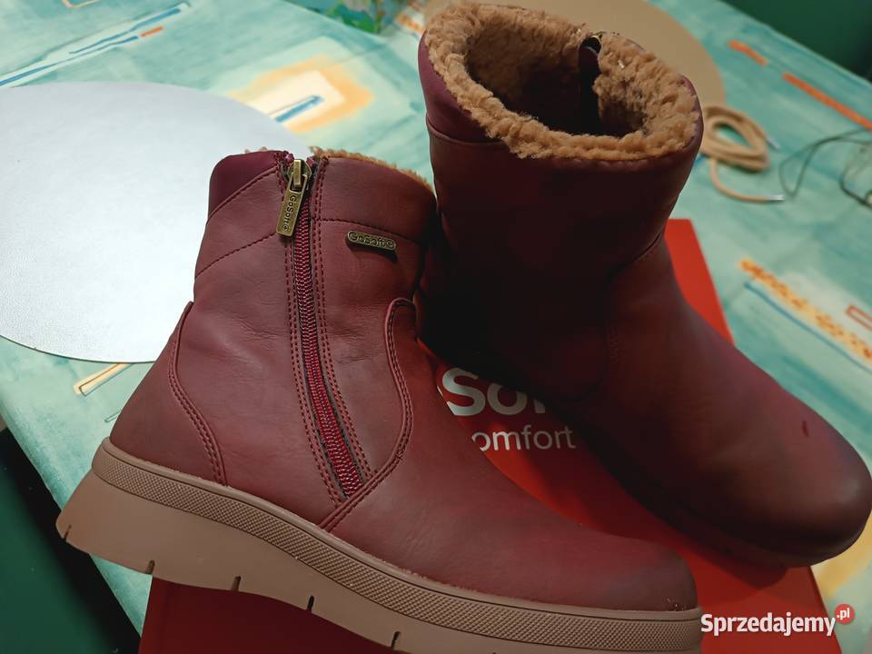 Botki zimowe damskie comfort 39 sprzedam