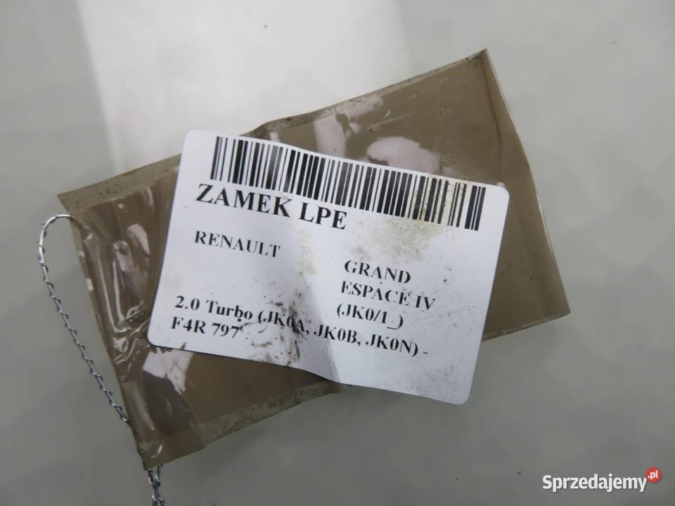 ZAMEK LEWY PRZEDNI RENAULT GRAND ESPACE IV JK01 małopolskie