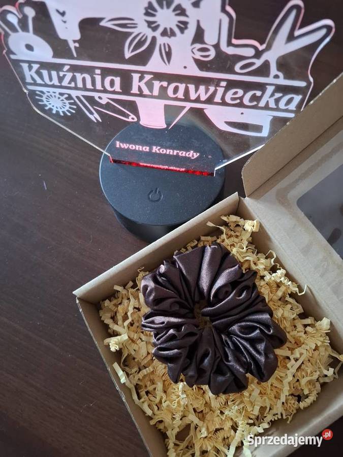 Gumka do włosów scrunchie Gumki Smolice