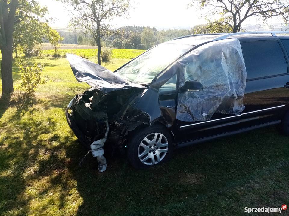 VW Sharan 19 tdi wypadku Ołpiny sprzedam