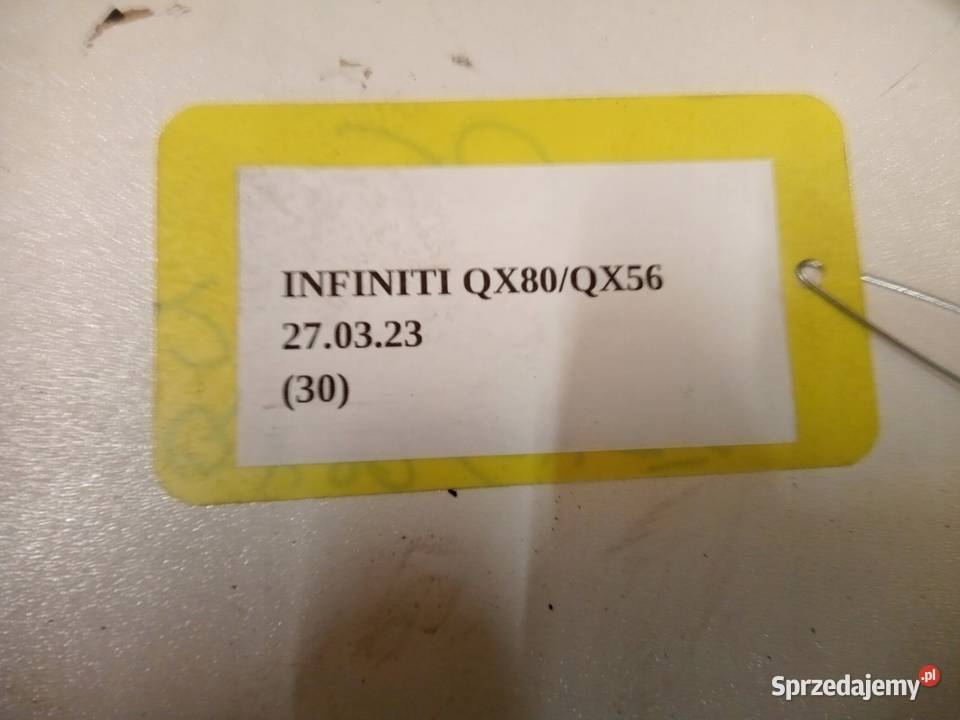 RURKA PRZEWÓD WĄŻ INFINITI QX80 Ogrzewanie, wentylacja i klimatyzacja wielkopolskie Nowy Tomyśl