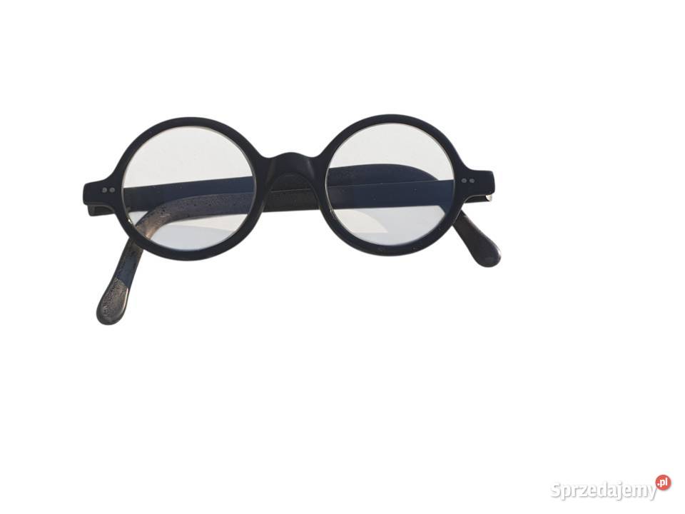 Stare przedwojenne okulary w oryginalnym etui Cieszyn