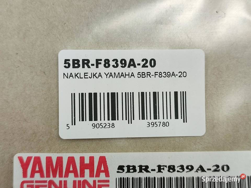 NAKLEJKA NA CZACHĘ L STR YAMAHA YQ 50 AEROX 2000