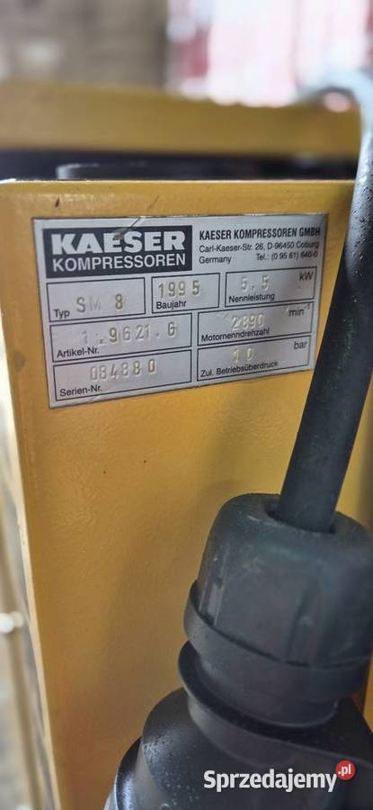 Kaeser SM8 Kaeser TA8Zbiornik 270 litrów Jelcz-Laskowice