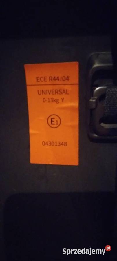 Fotelik Samochodowy Dziecięcy Nosidełko Bydgoszcz