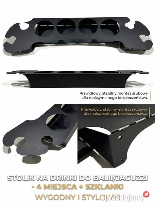 Stolik na drinki napoje uchwyt do bali jacuzzi Starogard Gdański