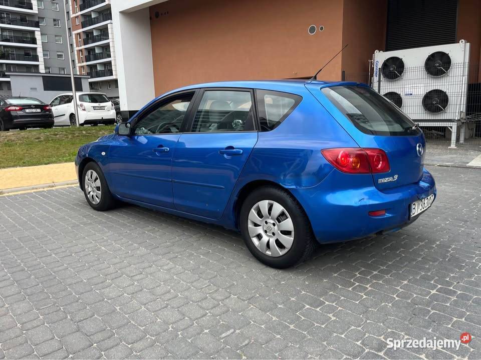 Mazda 3 16 benzyna przegląd na sprawna klima Białystok