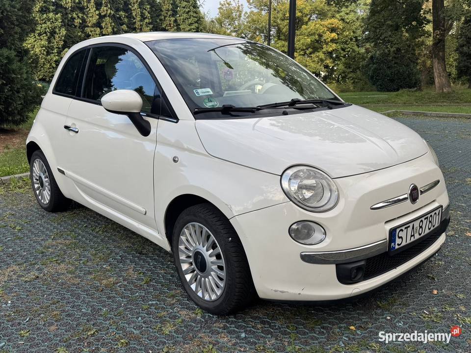 Fiat 500 Lounge panoramiczny dach CarPlay Świętochłowice