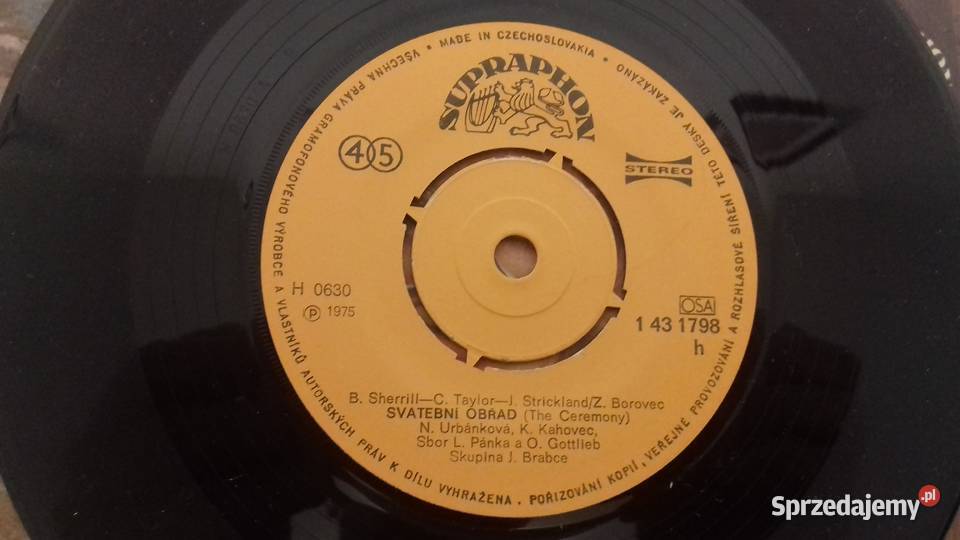 Winyl Nada Urbankova singiel sprzedam płyta winylowa Płyty i kasety Muzyka Kraków