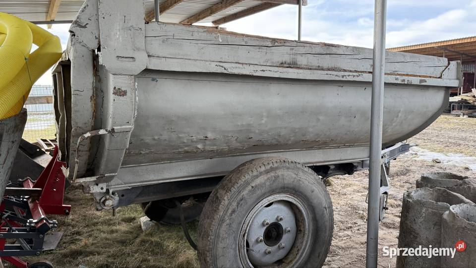 Przyczepa wywrotka jednoosiowa Radomyśl Wielki