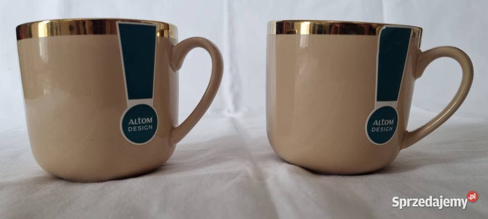 Kubek porcelanowy Altom Design Urban Gold 2 Akcesoria kuchenne Warszawa