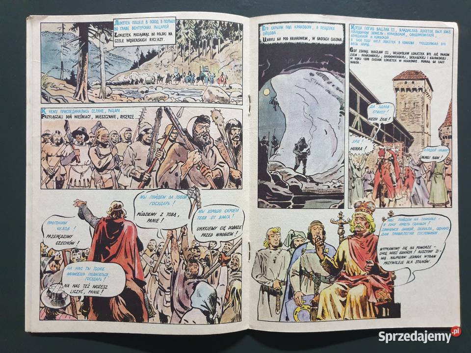 Władysław Łokietek komiks dwujęzyczny język Gdynia