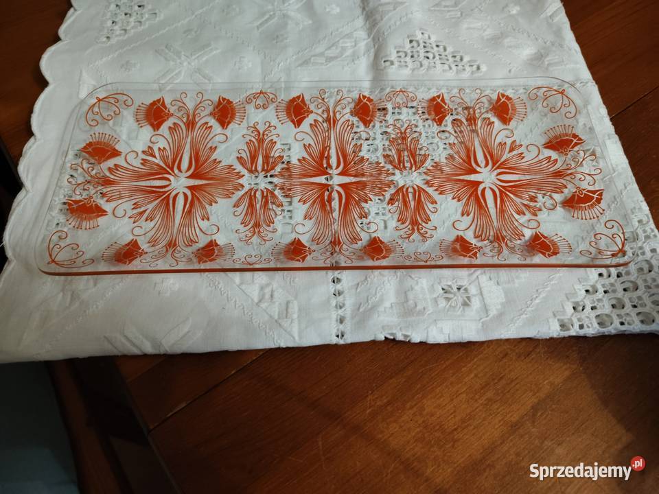 Patera keksówka szkło PRL Legnica sprzedam