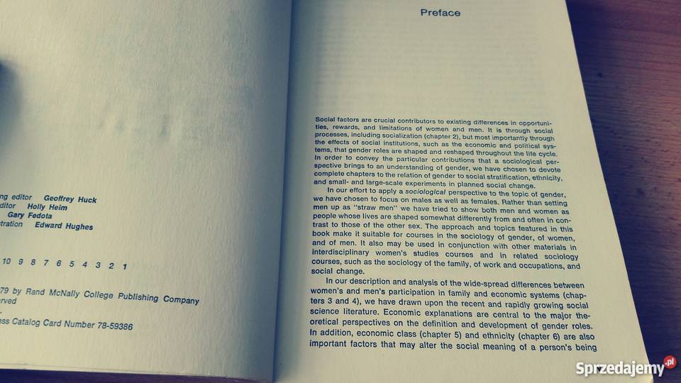 The sociology of gender Davidson Kramer Gordon pomorskie