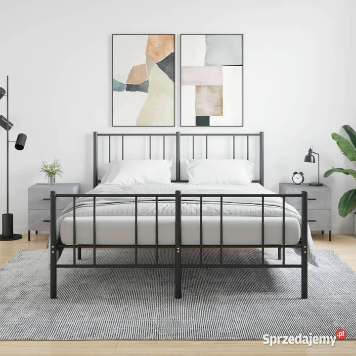 Szafki nocne 2 szarość betonu 40x35x475 WM827333