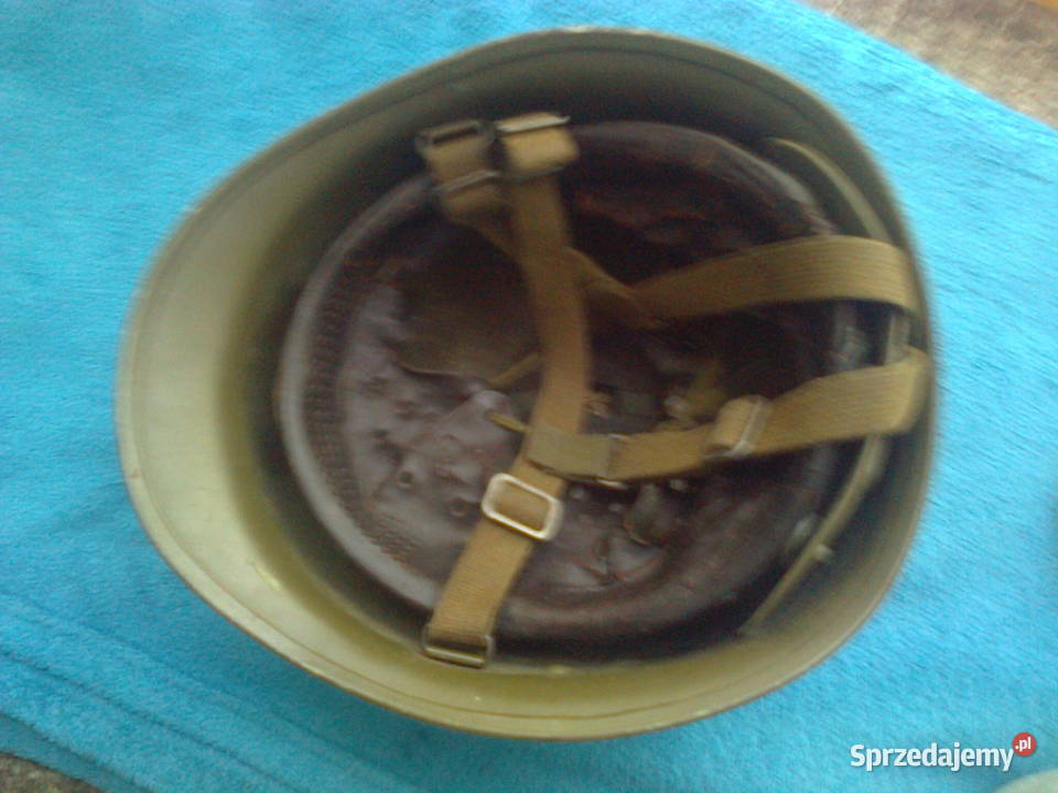 Stary wojskowy hełm Militaria Kalisz sprzedam