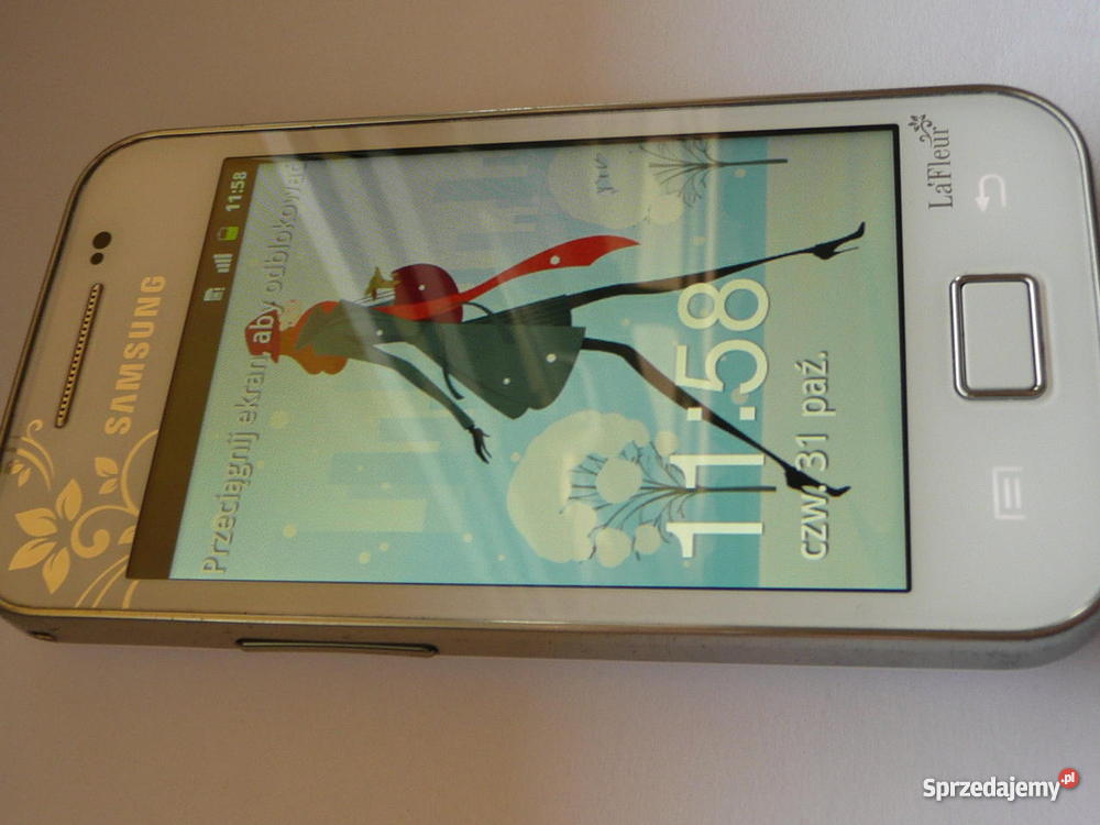 SAMSUNG GALAXY ACE LA FLEUR GT 5830i kobiety Rybnik sprzedam