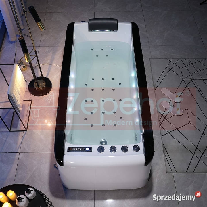 Wanna z hydromasażem EBD034 prostokątna Grabówka sprzedam