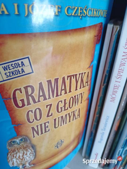 Gramatyka co z głowy nie umyka książki wysyłka Gdańsk