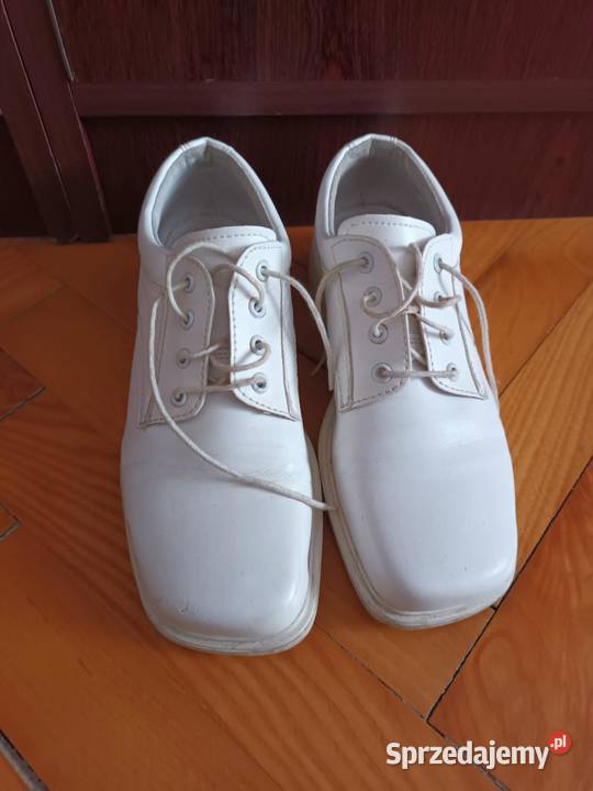 Buty komunijne chłopięce białe Gentleman 36 Rzeszów