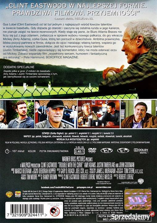 DOPÓKI PIŁKA W GRZE CLINT EASTWOOD Kalisz