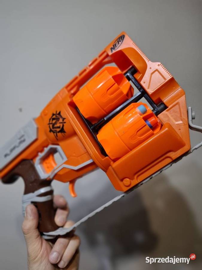 Nerf pistolety zabawkowe wyrzutnia karabin Plastik  małopolskie