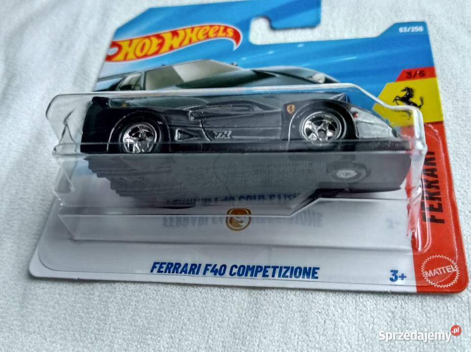 Hot Wheels STH Ferrari F40 Competizione stan Metal  Jaworzno