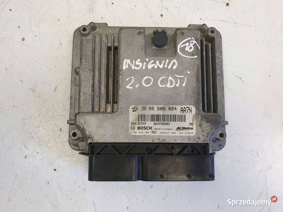 Opel Insignia 20 CDTI STEROWNIK SILNIKA komputer lubelskie Rudka