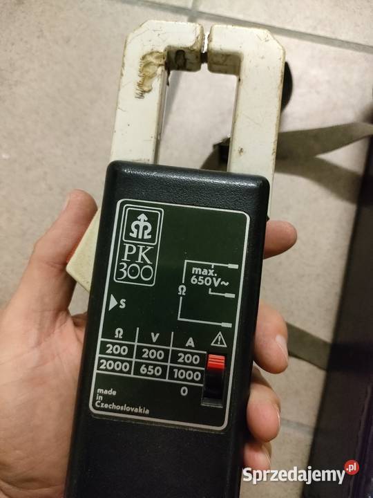Miernik cęgowy PK 300 etui pokrowiec Szczecin sprzedam
