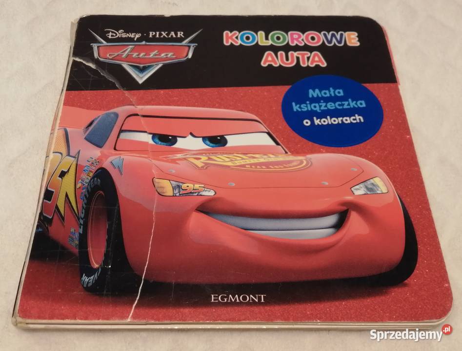 Kolorowe Auta Cars Egmont 2011 Książeczki dzieci śląskie