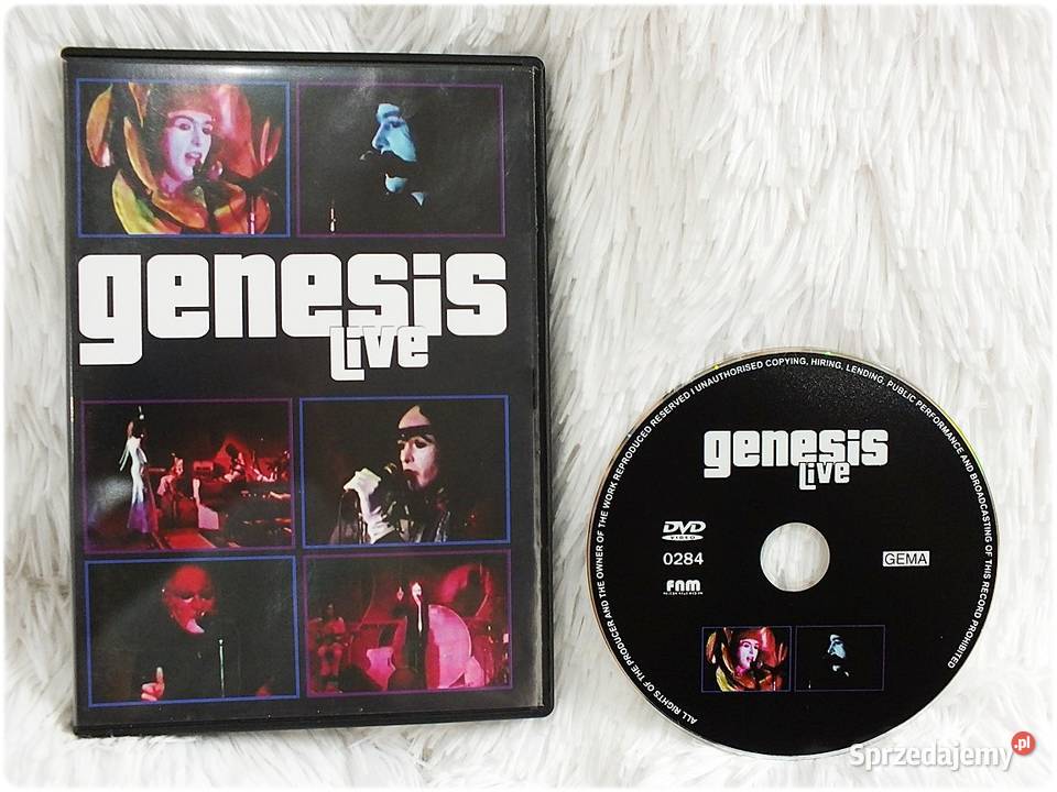 Genesis Live Płyta DVD Rock synfoniczny Rock Żary