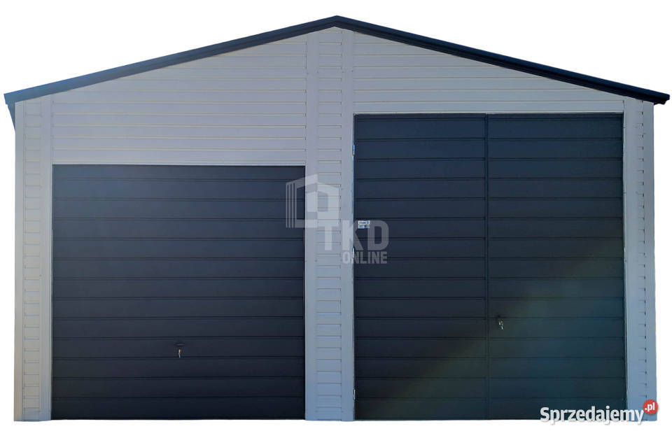 Hala 75x6m białybrama uchylna brama 4x okno Tczew