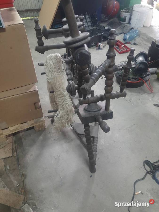 Kołowrotek do przędzenia wełny Chełm